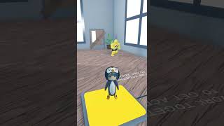 Gugugaga Penguin Team School Escape 🔥 #roblox #shorts