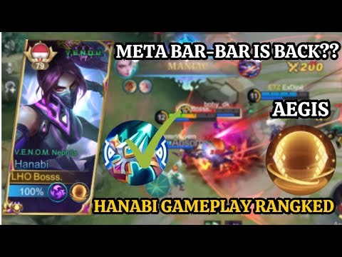 META BAR-BAR IS BACK ??? I HANABI GAMEPLAY RANGKED I - MLBB