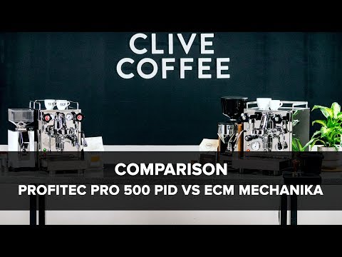 Profitec Pro 500 PID vs ECM Mechanika V Slim HX Comparison