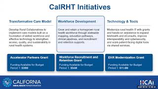 HCAI Webinar | CalRHT Workforce Development Recruitment and Retention (WDRR)