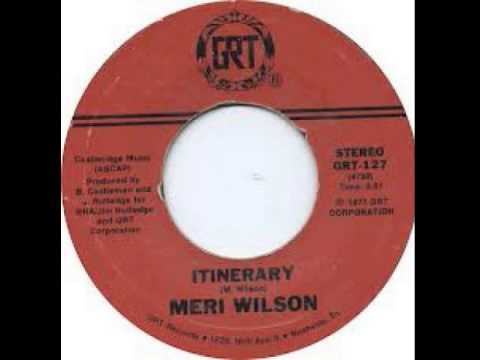 "Itinerary" - Meri Wilson (1977 GRT)