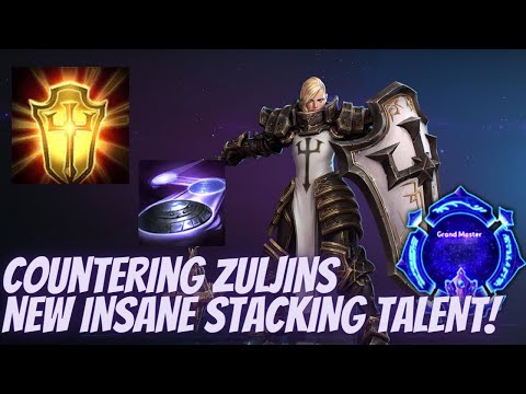 Johanna Blessed Shield - Countering Zuljin's New Stacking Talent! - Grandmaster Storm League