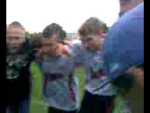 KS Mazur Pisz - Radość Jr.Młodszych po zwycięstwie z Roną 03 Ełk.