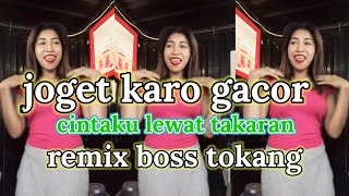 Download lagu JOGET GACOR💃🏼🔥CINTAKU LEWAT TAKARAN RMX-BOSS TOKANG mp3