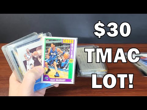 $30 for a Stack of Tracy McGrady Cards? Worth. Every. Penny.