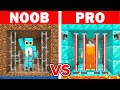 NOOB Vs PRO PRISON BREAK BUILD BATTLE CHALLENGE In Minecraft