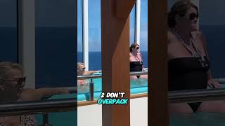 How Many Suitcases Did You Bring? #cruisetips #shorts #royalcaribbean