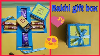 Rakshabandhan special gift box. Rakhi gift for brother. Rakshabandhan box for brother.
