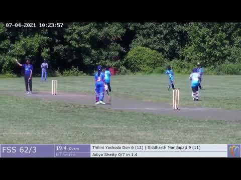 Cricademy Live NYCL U11 Playoffs   FSSC Vs Loudoun