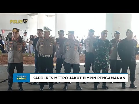 KAPOLRES METRO JAKUT PIMPIN PENGAMANAN KONSER SEVENTEEN