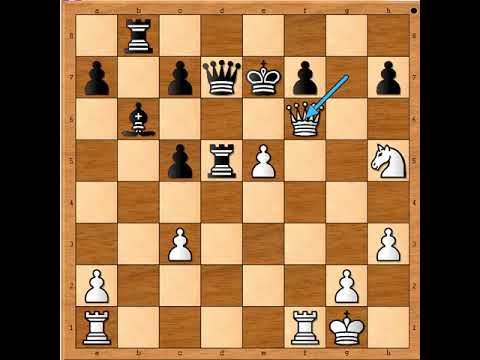 Brilijantna žrtva figure prvog šahovskog šampiona 😎♟♟♟👑 STEINITZ vs MACATTA # 2549