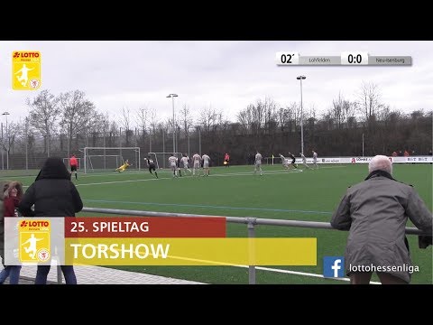 Torshow 25. Spieltag LOTTO Hessenliga 2018/2019