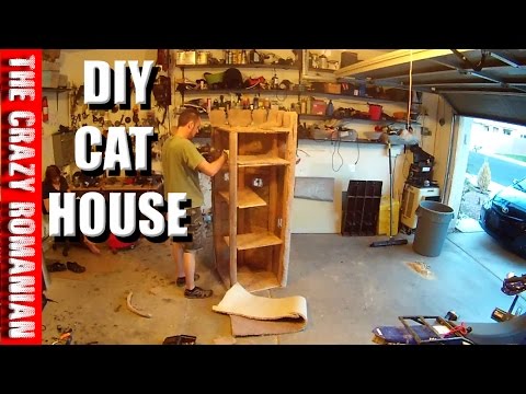 How to DIY heavy Duty Cat Tree - Tower - Climber for a CAT