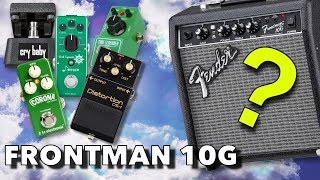 Video thumbnail for the Fender Frontman 10G and FX Pedals by Landon Bailey