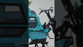 This amazing camper is also a bike, and a boat. Where would you explore in this?