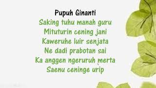 Download lagu SEKAR ALIT : PUPUH GINANTI (SAKING TUHU MANAH GURU) mp3