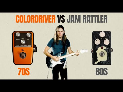 Tru-fi Colordriver vs Jam Rattler - David Gilmour early 70s tones or 80s tones?