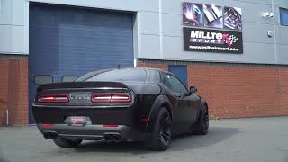 Video: Milltek Edelstahl Duplex Sportauspuff-Komplettanlage ab Kat inkl. Klappensteuerung Dodge Challenger SRT Hellcat