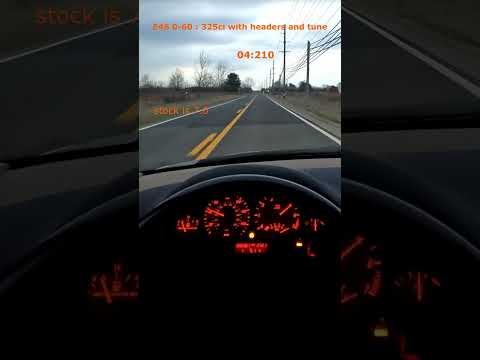 Thumbnail for New best 0-60 time for my E46: 1.5 seconds faster than stock by BMW