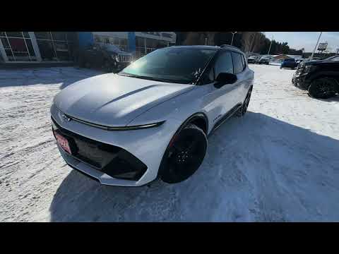 2024 Chevrolet Equinox EV 4dr RS w/3RS in White for sale at Boyer Chevrolet Buick GMC Bancroft in Bancroft, ON