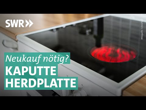 Kaputter Herd: Defektes Glaskeramik-Kochfeld reparieren oder neu kaufen? | Marktcheck SWR