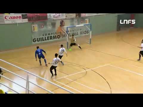 Gol Daniel (0-3) Unión Ceuti - Manzanares. J1, Gr 2C. LNFS