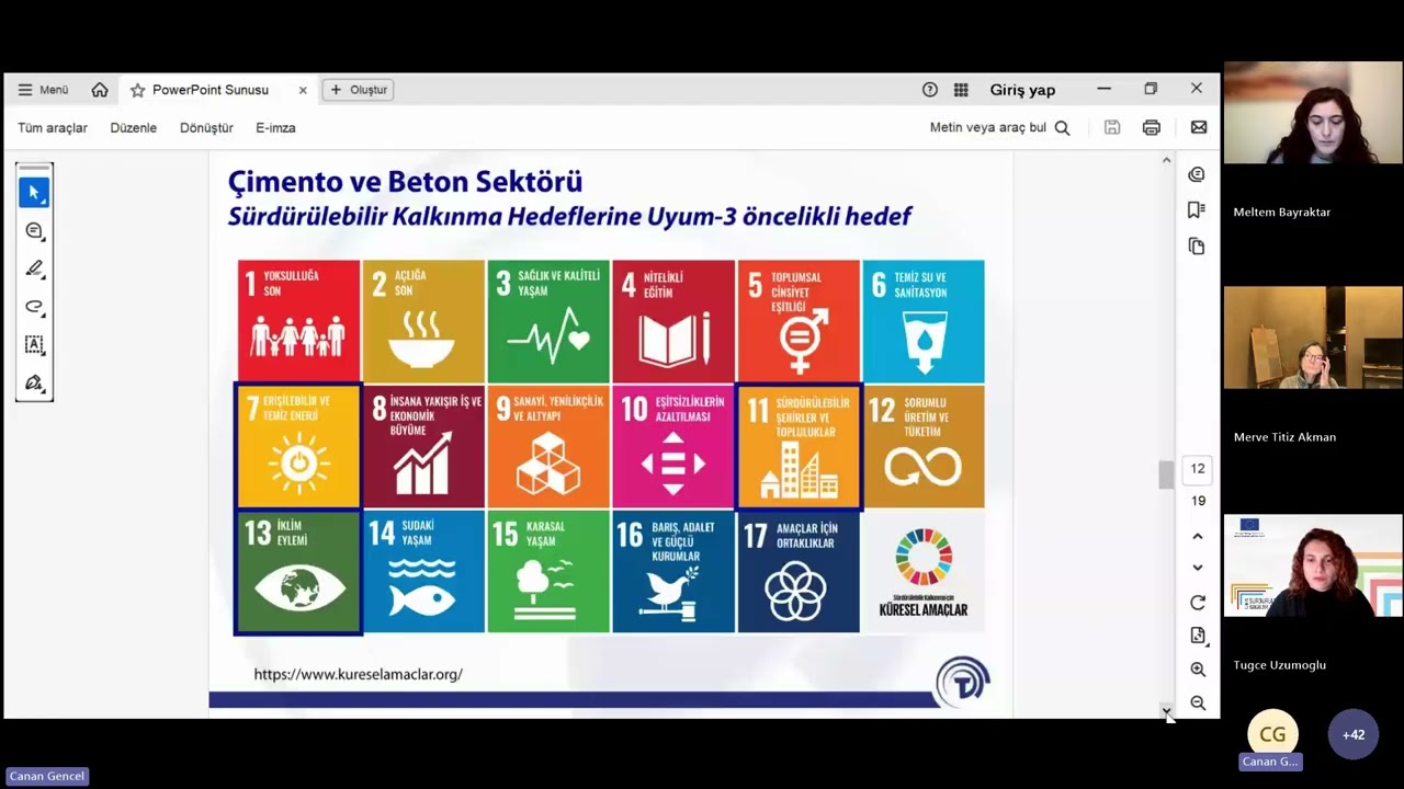 4. Webinar: Yapı Malzemelerinde Sürdürülebilirlik
