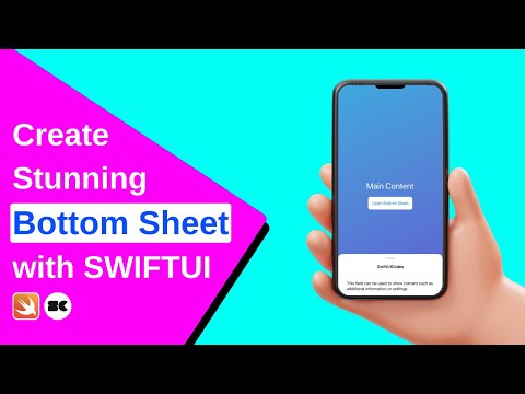 Create Stunning Custom Bottom Sheets with SwiftUI 🔥