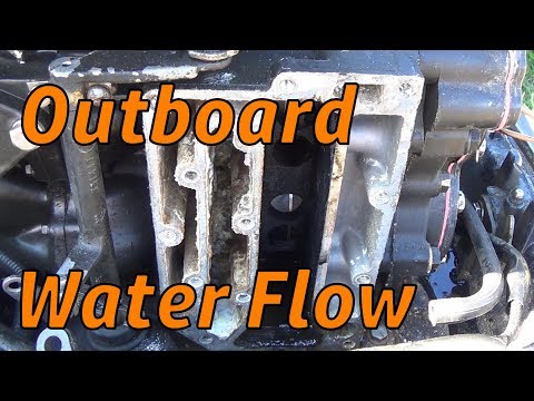 Water Flow on a Outboard