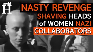 Humiliating Revenge: Shaving Heads of French Femal