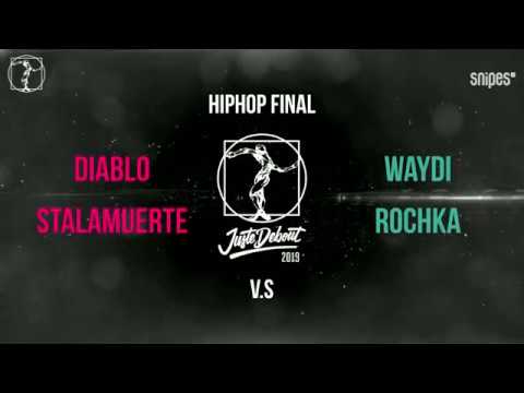 Waydi & Rochka VS Diablo & Stalamuerte Hip hop final - Juste Debout 2019