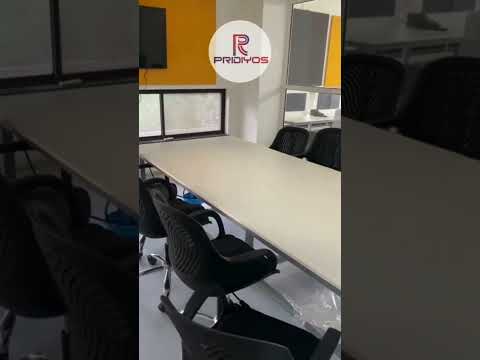 Pridiyos Metal + wood Reception Table