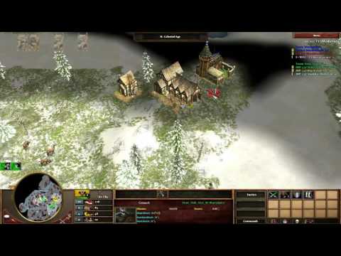 [AOE3] 2v2 ESOC Invitational Tournament RO 8 - Veni / Blackstar vs Soldier / GiveUAnxiety