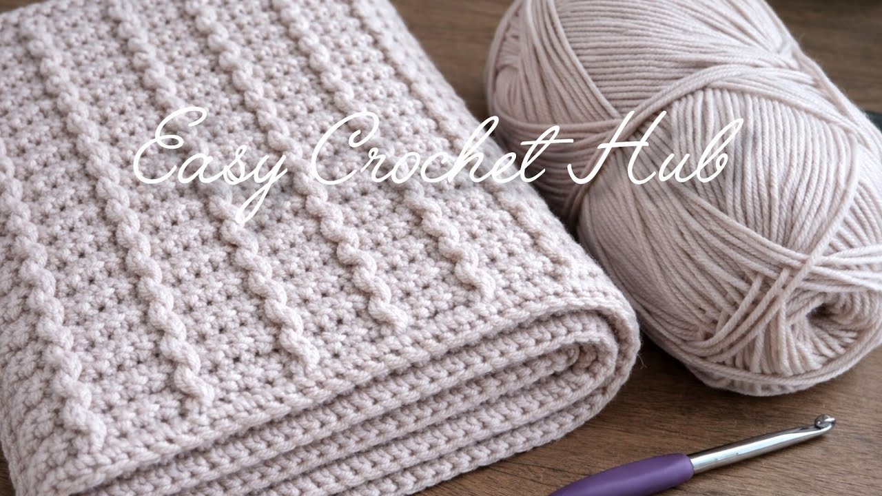 This Year's Most POPULAR Blanket Pattern✨EASY Crochet in Just 2 Row