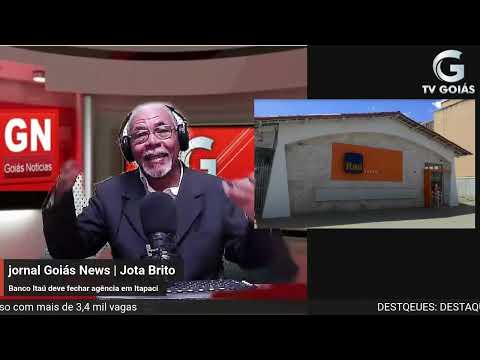 Itapaci,Go - Banco Itaú encerra atividades