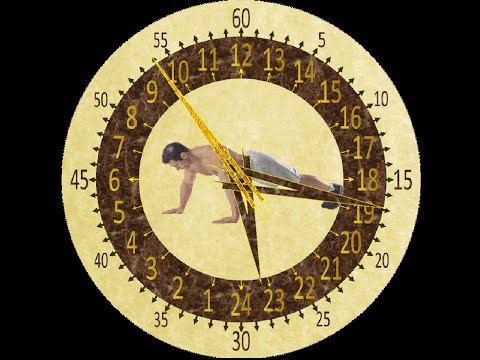 Clock 24 push-up Video