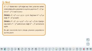 Eğitim Vadisi 10.Sınıf Matematik 15.Föy Polinomlar 5 Konu Anlatım Videoları