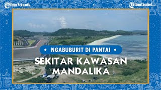Ngabuburit Sambil Menikmati Indahnya Sunset di Pantai Seger, Bisa Lihat Pemandangan dari Bukit