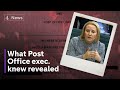 Post Office Scandal: what did top executive know?