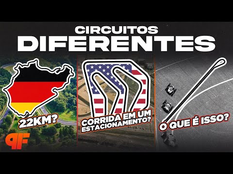 OS 9 CIRCUITOS MAIS BIZARROS QUE A F1 JÁ CORREU - Primeira Fila