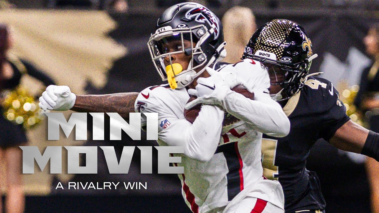 Falcons win rivalry game on the road against the Saints | A Mini Movie