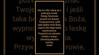 Modlitwa do Św. Szymona z Lipnicy za chorego w rodzinie