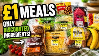 Limited Budget Food Challenge | £1 Meals Using ONLY Discounted Ingredients!