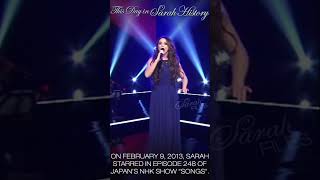 Sarah Brightman - NHK's "Songs" (2013) #shorts