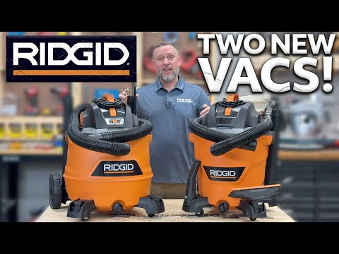 Two New Ridgid NXT Vacuums and Accessories!