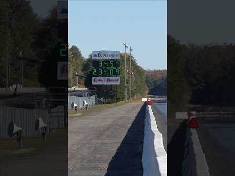 World Record Pass! 3.454 at 234.09MPH! Quickest and Fastest door car in the 1/8th mile!