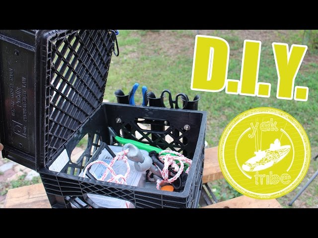 DIY Crate Mod - Kayak Fishing