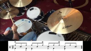 DRUM LESSON: David Garibaldi's "Pocketful Of Soul" Groove