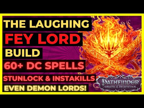 PF: WOTR - FEY LORD Build: 60+ DC  CROWD CONTROL with STUNLOCK + INSTAKILLS even on Unfair!