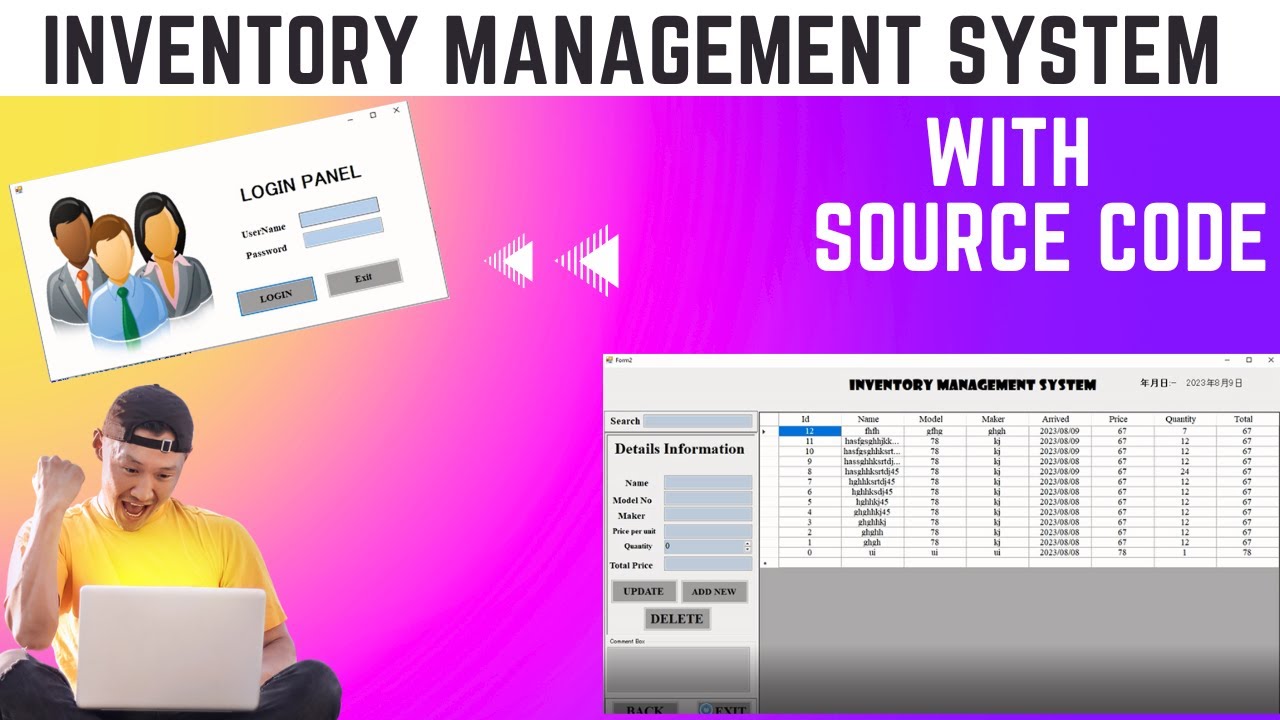 Inventory Management System with Source Code